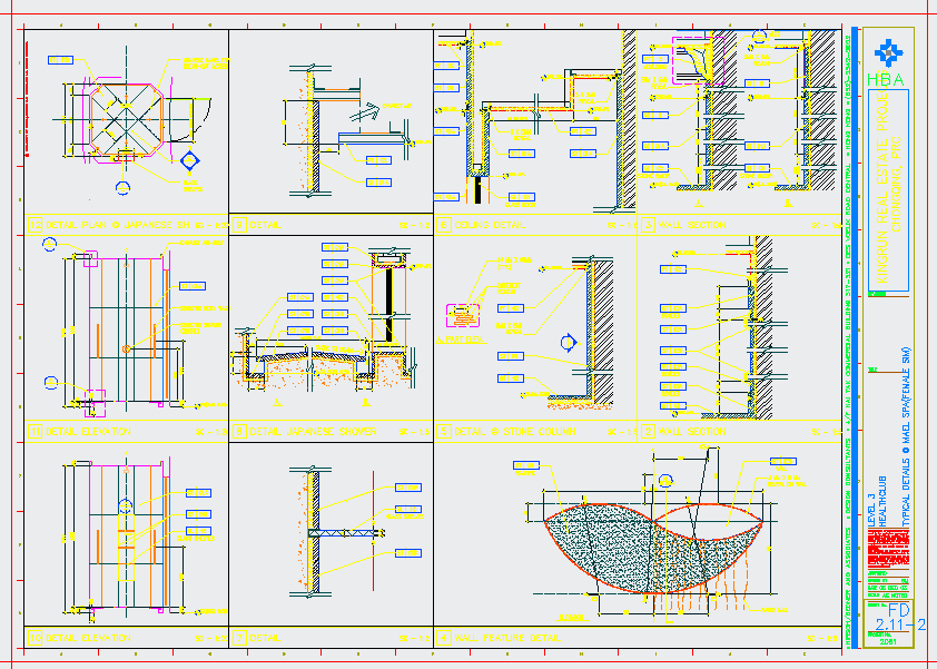 某大样节点门图库CAD平立剖设计构造图