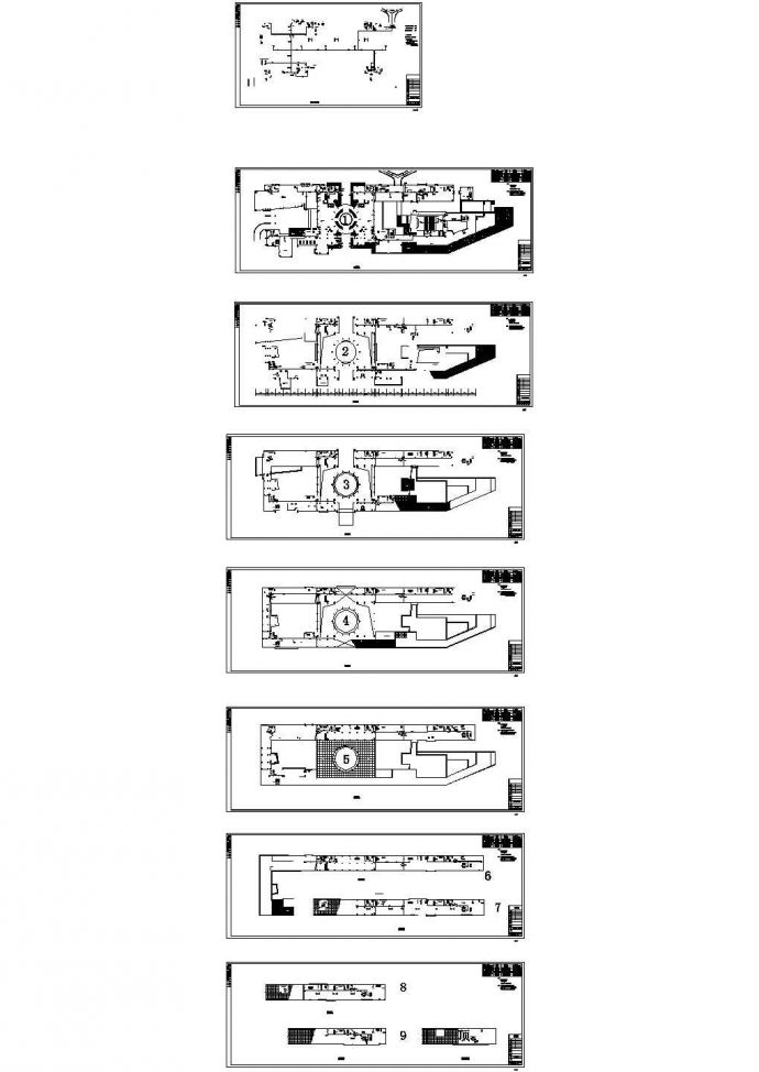 某办公楼弱电工程安防系统设计cad全套电气施工图纸（含设计说明）_图1