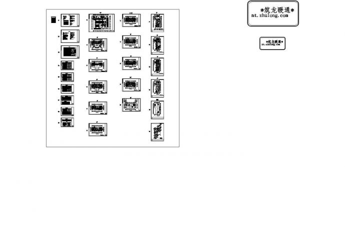 江西某中低层通信办公楼多联机空调及通风排烟设计施工图（含设计说明）_图1