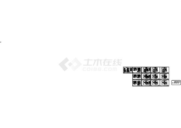 [天津]二层别墅建筑电气施工cad图纸设计-图一