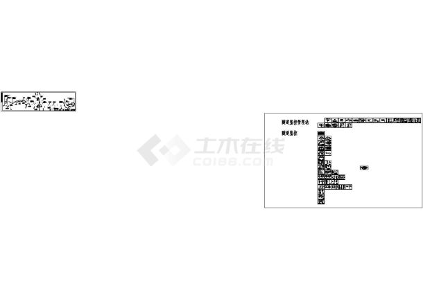 隧道交通监控系统图纸61张（含管理站监控 预留预埋）-图二