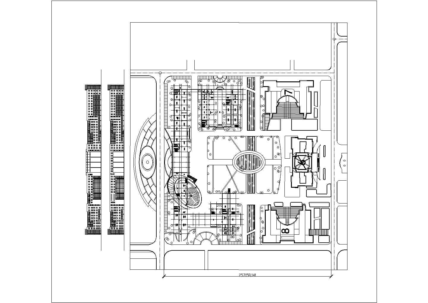 某工学院建筑方案文本剖面CAD节点图