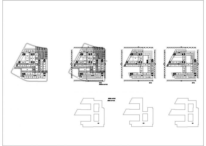 某大学综合实验楼学校建筑CAD平立剖节点设计图纸_图1