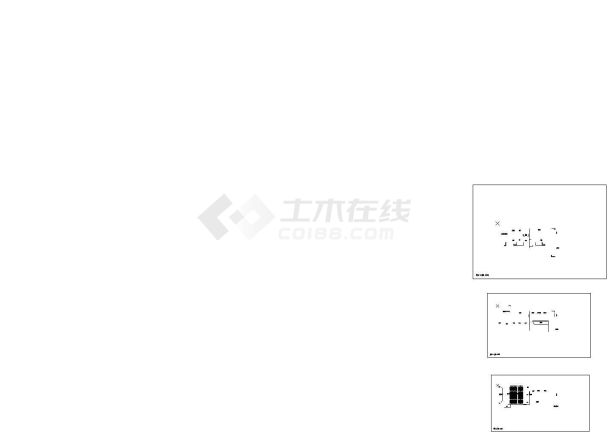 [江西]某高专礼堂和大学生活动中心施工图及节能说明-图一