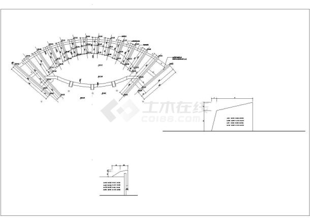 某入口处水池CAD大样完整构造设计施工详图-图一