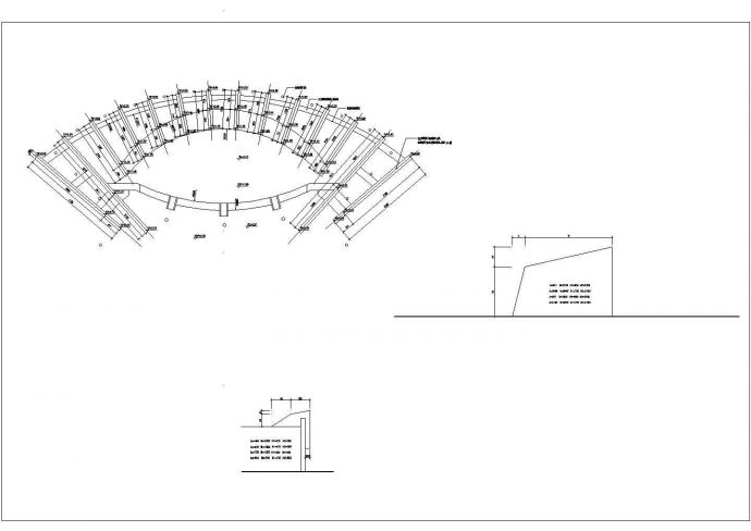 某入口处水池CAD大样完整构造设计施工详图_图1