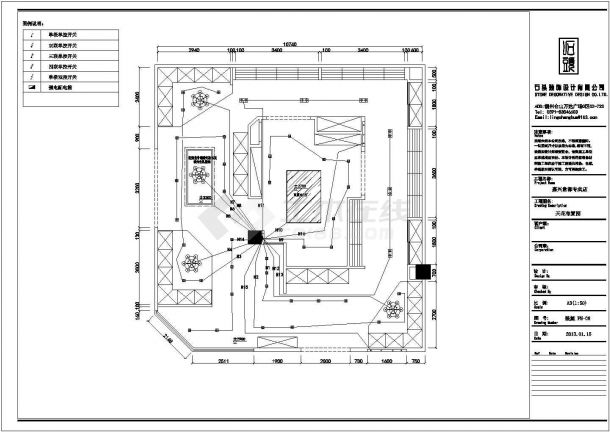 某整体衣柜专卖店CAD完整详细节点构造设计图-图一