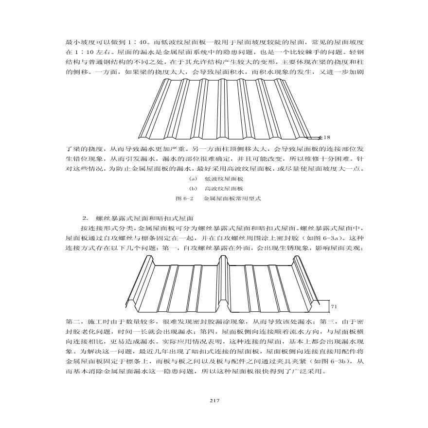 钢结构基础设计知识-围护材料及其连接构造-图二