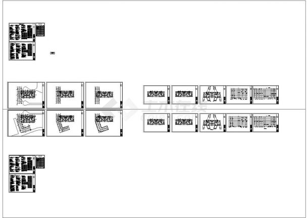[广东]普通高层住户楼给排水全套施工图纸设计，5.6号楼，含给水排水设计说明-图一