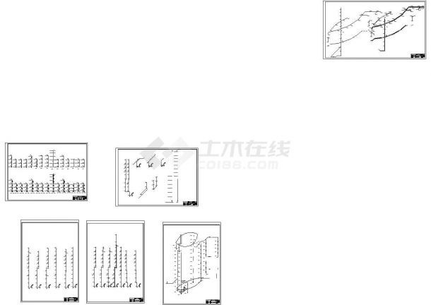 13层框架结构迎宾大厦全套给排水施工cad图(含毕业设计)-图二