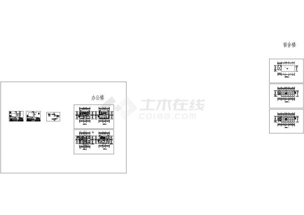 办公楼设计_[辽宁]多层办公楼宿舍楼空调通风系统设计施工图-图二