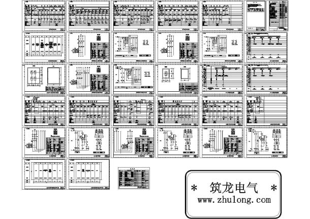 某水泵站低压配电设计图-图一