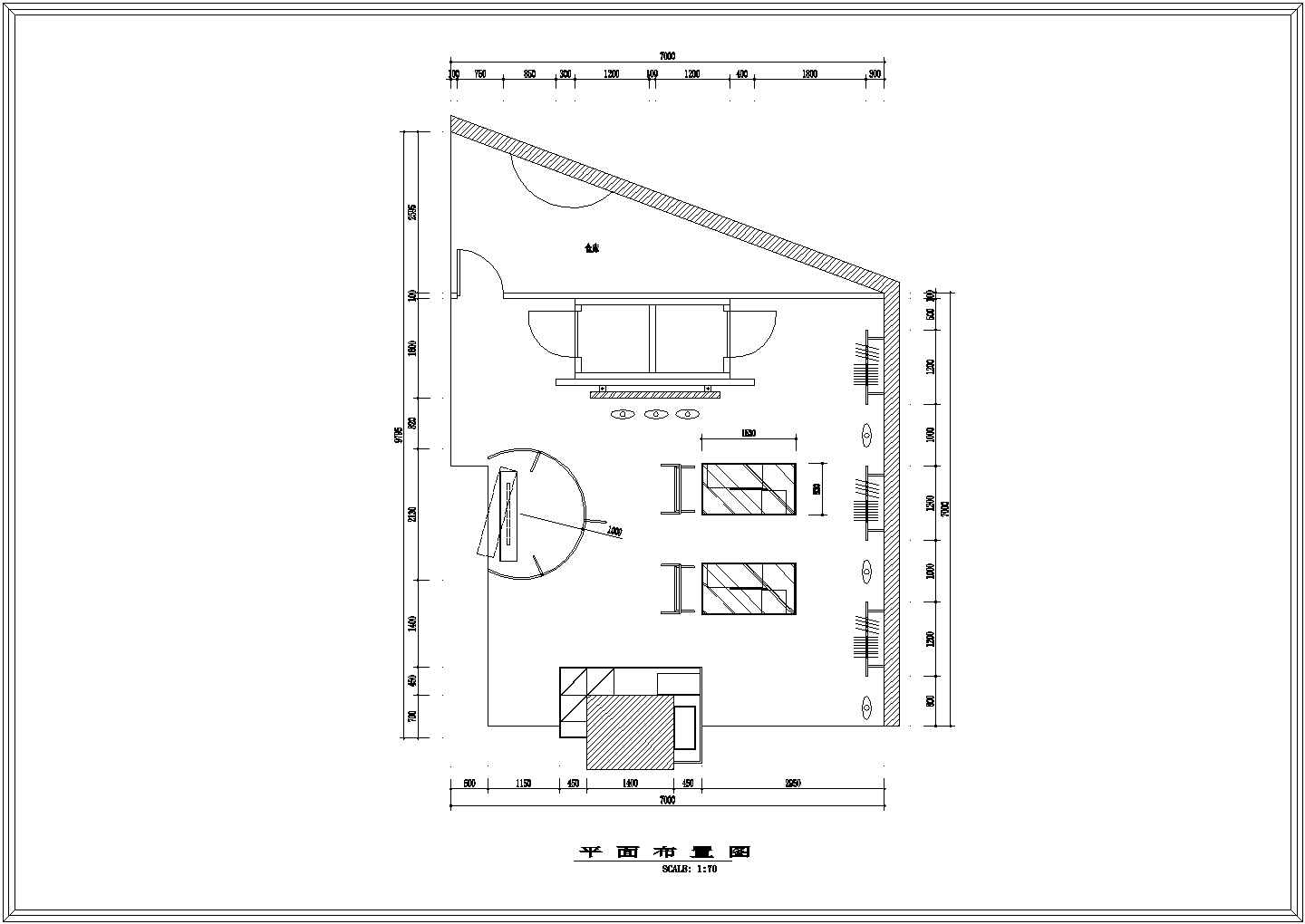 某南京金陵百货专卖店CAD室内完整构造设计装修图