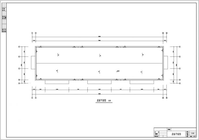 某6000平米六层框架住宅楼CAD完整节点构造设计建筑图_图1