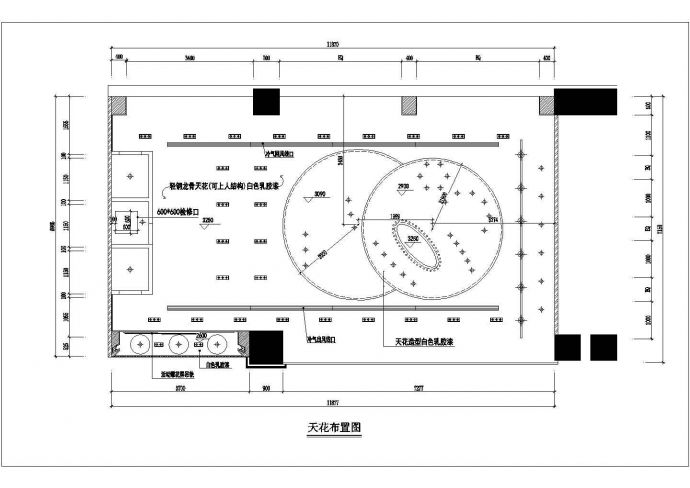 [沈阳]83平方品牌服装店室内CAD完整节点装修图_图1