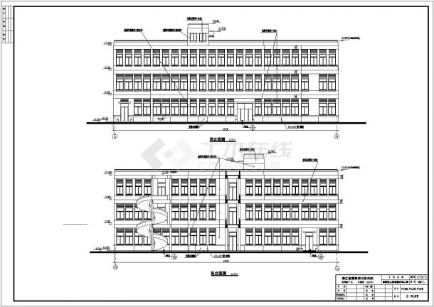 某医院土建CAD详细完整全套施工图纸-图一