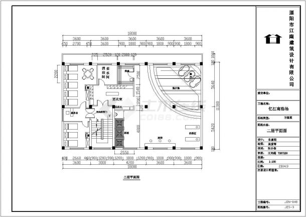 某江南夜场娱乐建筑CAD完整节点构造设计-图二