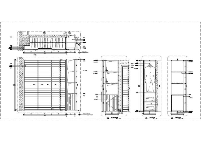 某全国通用节点CAD完整设计详图柜子合集_图1