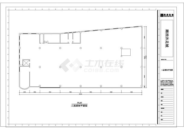 某足浴整套施工图二层CAD大样完整平面设计图纸-图二