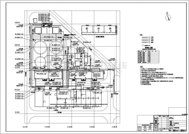 [河南]污水综合处理厂给排水CAD大样完整工艺图-图二