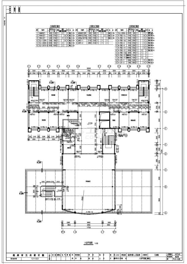 某市二医院CAD完整节点构造设计图纸-图一