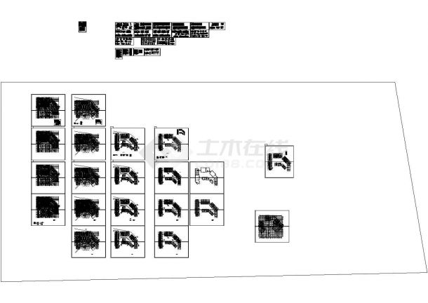 [重庆]某大型美食广场配电设计cad全套电气施工图纸（含设计说明，含弱电设计，含住宅楼及商业楼设计）-图二