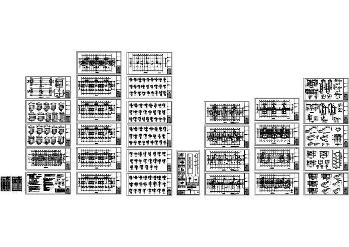 某13层异形柱框架结构住宅楼结构施工图纸_图1