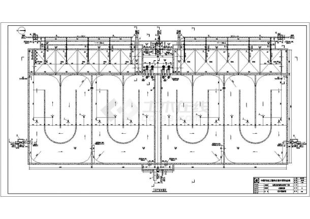 某水解酸化池CAD构造完整节点设计施工图-图二