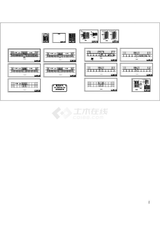 武汉某五层教学楼维修改造工程电气图纸 ，含电气设计总说明-图一