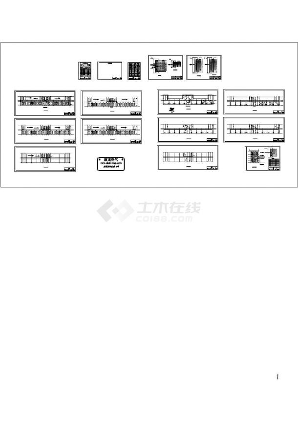 武汉某五层教学楼维修改造工程电气图纸 ，含电气设计总说明-图二