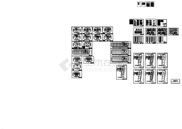 [西安]某十六层商住楼电气图纸 ，含电气施工图设计说明-图一