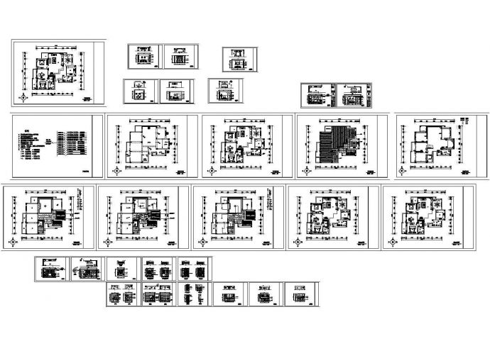 经典住宅家装设计图纸（含设计说明）_图1