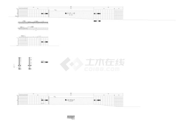 欧式LOGO景墙花岗岩装饰 详图-图一