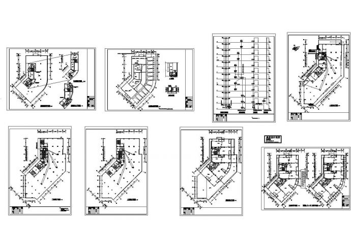 某十五层综合楼电气施工cad图(含照明设计)_图1