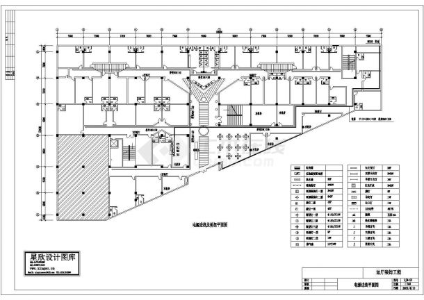 某迪厅电气设计图cad图纸-图一