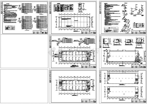 服装厂电气设计CAD施工图-图一