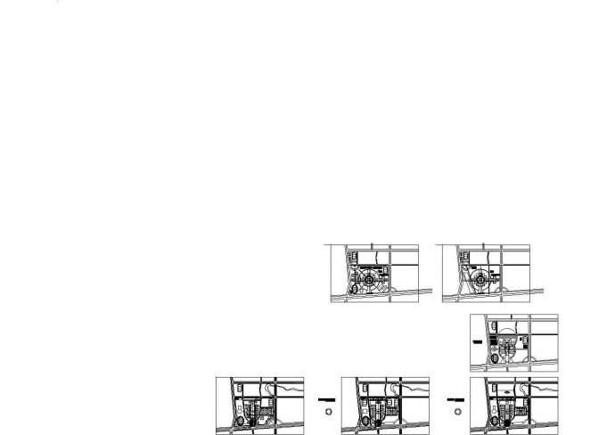 杭州电子工业学院规划设计建筑施工cad图，共二十张_图1