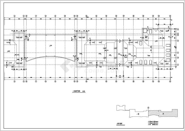 某商业楼全套CAD建筑节点完整设计施工图-图一