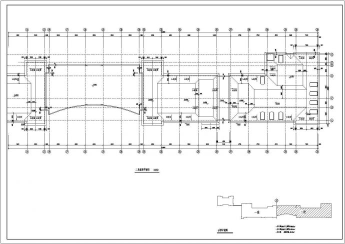 某商业楼全套CAD建筑节点完整设计施工图_图1