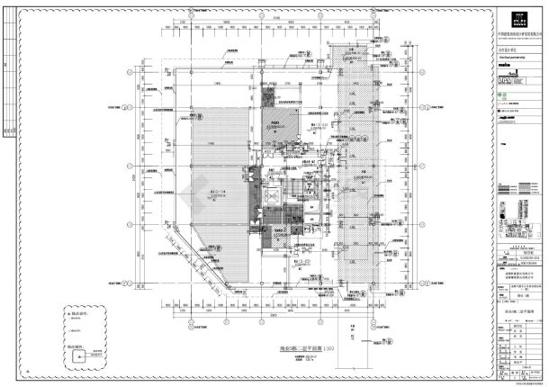 某商业综合体项目平面CAD图-图二