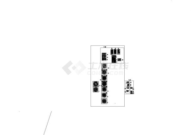 [内蒙古]高层综合楼空调采暖通风排烟系统设计施工设计cad图-图一