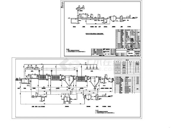 《水洗整厂净水处理工程设计图》-图二