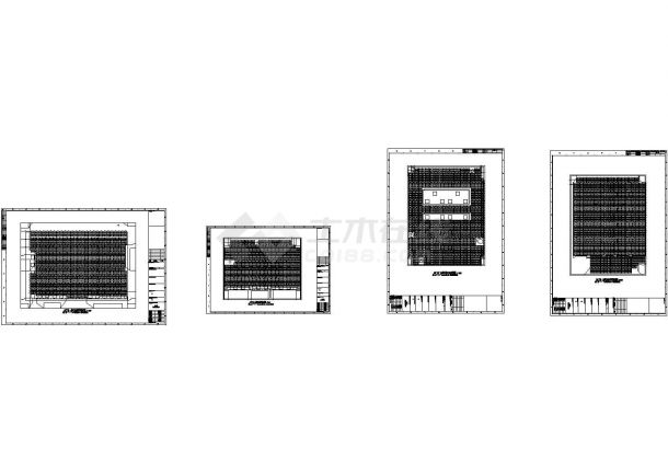 2MW屋顶分布式光伏发电全套cad图纸-图一