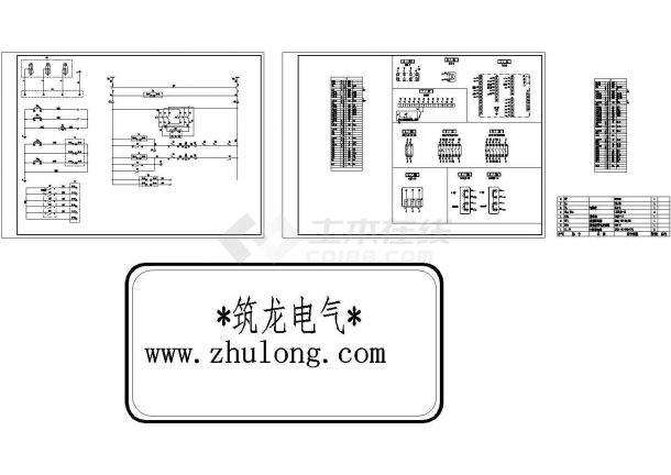 保护装置控制负荷开关cad详细设计图-图一