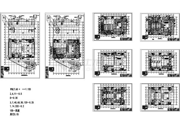 [浙江]某地商业综合性建筑空调及通风排烟系统设计施工图-图二