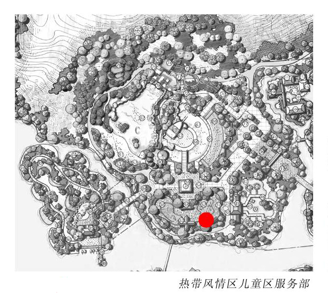 [广东]温泉度假村景观设计部分方案_图1
