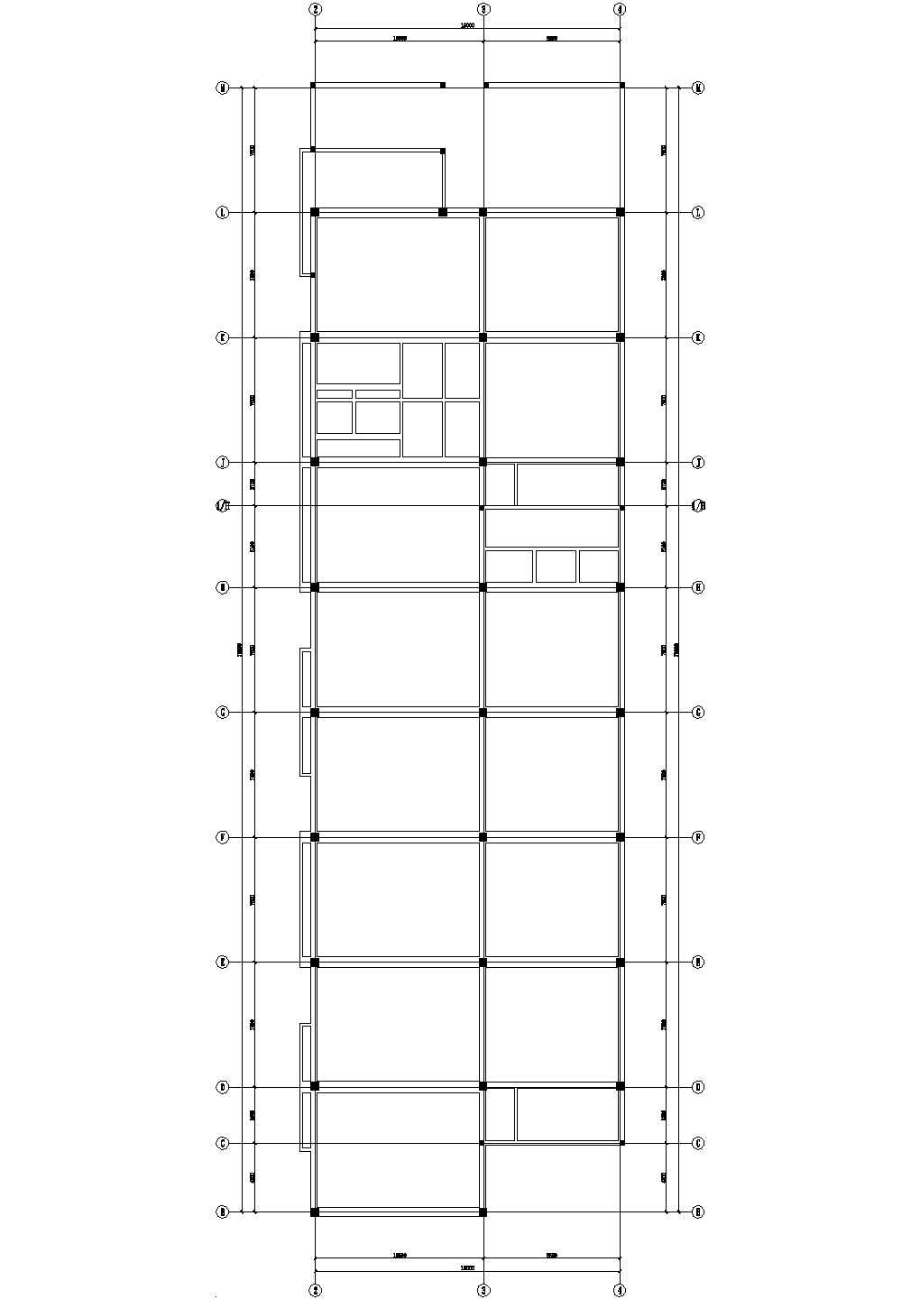 黄山市某综合楼结构施工图（含悬挑板圈梁配筋详图）