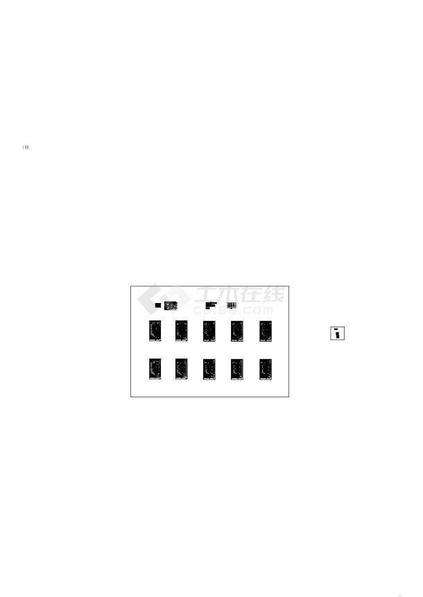 [江苏]二十七层商业国际广场通风空调及防排烟系统设计cad图，共八张-图一