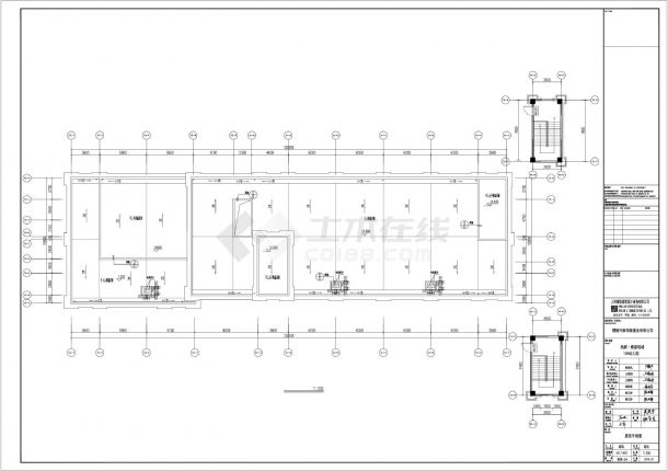 高新鼎盛铭城项目10号楼幼儿园建筑施工CAD图-图一