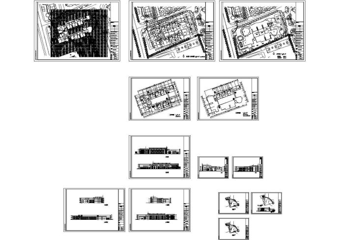 3层5239.6平米托儿所建筑设计CAD方案图_图1